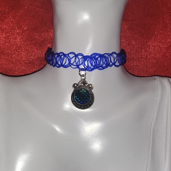 Mermaid scale Choker necklace - Picture 1 of 3